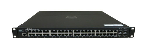 1P0G6 Dell S50-01-Ge-48t-Ac Networks Force10 S50 48-Ports SFP 10/100/1000 Base-T Manageable Layer 3 Gigabit Ethernet Switch (Refurbished)