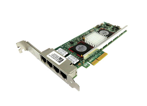 BCM95709A0906G Linksys Broadcom NetXtreme II 5709 Gigabit Quad Port Ethernet PCIe-4 Convergence Network Interface Card