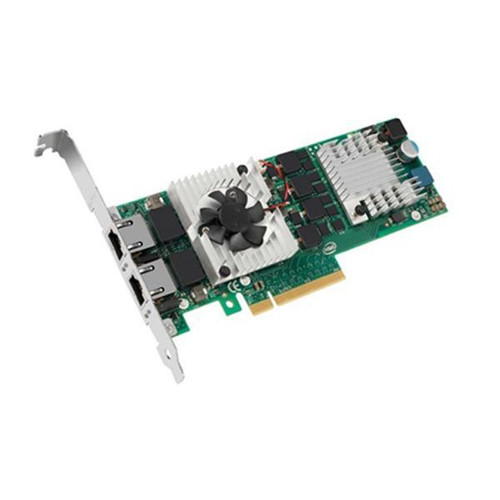 540-BBDT Dell Intel X540 Dual-Ports RJ-45 10Gbps 10GBase-T PCI Express x8 Low Profile Network Adapter