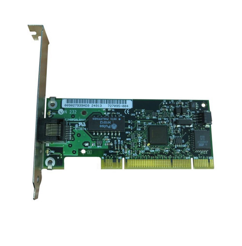 727095-004-1 Intel Single-Port RJ-45 100Mbps 10Base-T/100Base-TX Fast Ethernet PCI Network Adapter