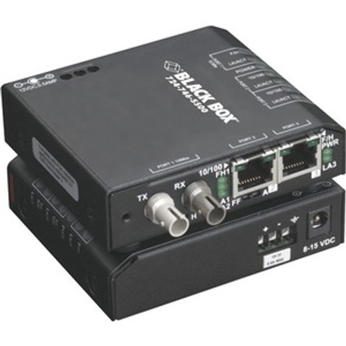 LBH100A-P-SSC-48 Black Box M C Switch Extreme 10/100sm 48-vdc Sc (Refurbished)