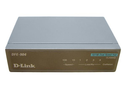 DFE-904 D-Link DFE-904 Ethernet Hub 4 x , 1 x Ethernet Hub