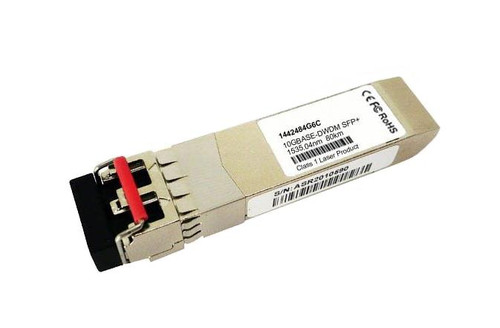 1442484G6C Adtran 10Gbps 10GBase-DWDM Single-mode Fiber 1535.04nm 80km LC Connector SFP+ Transceiver Module