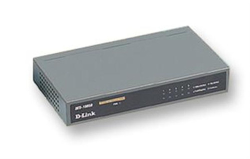 CS07370 D-Link 8-Ports Ethernet Network Switch (Refurbished)