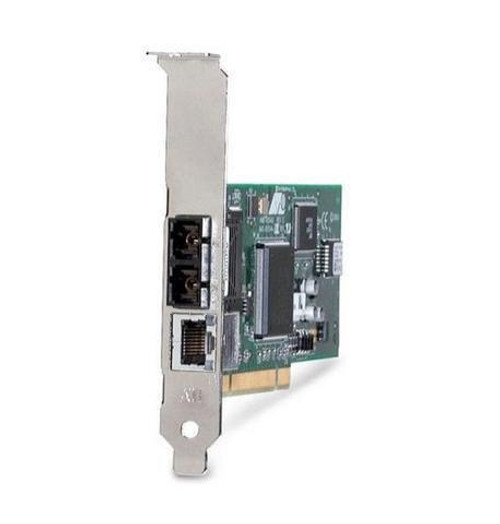 AT-2701FXMT-901-PC-1 Allied Telesyn Dual-Ports MT-RJ 100Mbps 10Base-T/100Base-TX Fast Ethernet PCI Network Adapter for HP Compatible