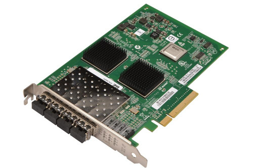 QLE2564-NAP QLogic Quad-Ports LC 8Gbps 8GBase-T Ethernet Fibre Channel PCI Express 2.0 x8 Host Bus Network Adapter