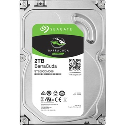 ST2000DM006-20PK Seagate BarraCuda 2TB 7200RPM SATA 6Gbps 64MB Cache (4K) 3.5-inch Internal Hard Drive (20-Pack)