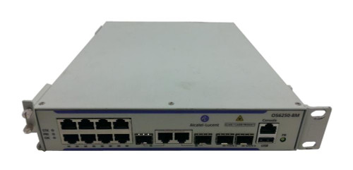 OS6250-8M Alcatel-Lucent OmniSwitch 6250 8x 10/100 Ports Ethernet Switch with 2x Combo Ports and 2x SFP Uplink Ports (Refurbished)