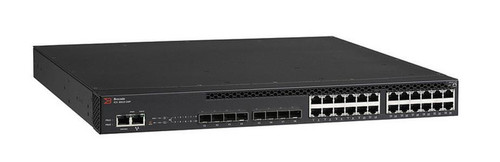 ICX6610-24P-PI Brocade 24-Ports 1G RJ45 PoE+ plus 8 x 1G SFPP Uplink Port Switch (Refurbished)