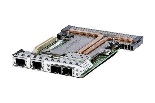 C63DV Dell Intel X520 Dual-Ports DA/SFP+ 10Gbps + I350 Dual-Ports 1Gbps Network Daughter Card