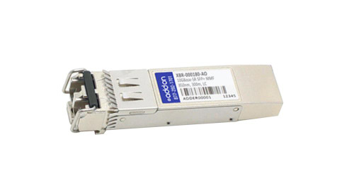 XBR000180AO ADDONICS 10Gbps 10GBase-SR Multi-mode Fiber 300m 850nm Duplex LC Connector SFP+ Transceiver Module