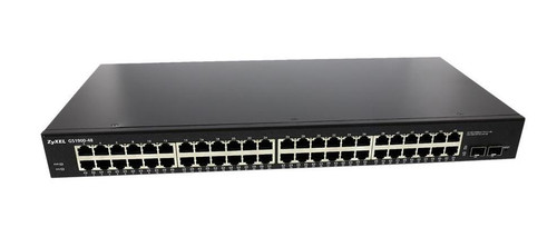 GS1900-48 Zyxel 48-Ports RJ-45 GBe L2 Web Managed Rackmount Switch (Refurbished)