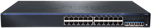 EX2200-24T-4G-TAA Juniper EX 2200 TAA 24-Ports 10/ 100/ 1000Base-T with 4 SFP Uplink Ports (Refurbished)