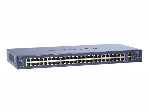 85652U Netgear Prosafe Stack 48-Ports Geth Poe L2+ Managed Switch (Refurbished)