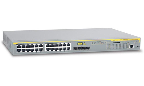 AT-x600-24TS-POE-60 Allied Telesis 24-Ports POE Gigabit Advanced Layer 3 Switch w/ 4 Combo SFP Slots (Refurbished)