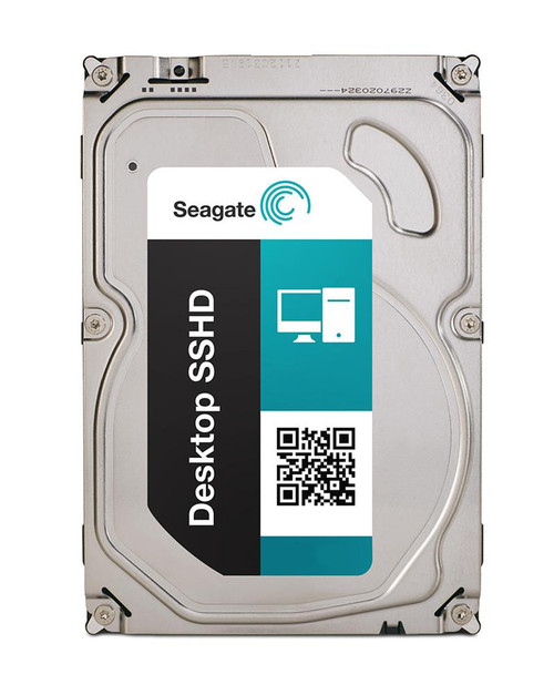 9ZN164-999 Seagate Desktop SSHD 2TB 7200RPM SATA 6Gbps 64MB Cache 8GB SSD 3.5-inch Internal Hybrid Hard Drive