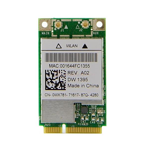 DW1395 Dell Inspiron Latitude Precision Vostro XPS Series Laptop 1395 802.11g Mini Pcie PCI Express Wireless Network Card