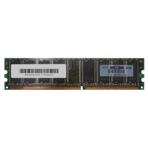 305958-051 HP 512MB PC2700 DDR-333MHz non-ECC Unbuffered CL2.5 184-Pin DIMM 2.5V Memory Module