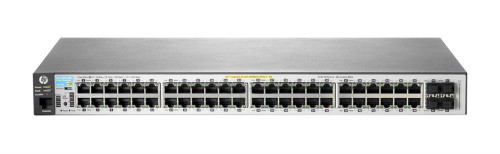 J9772A#ABA HP Procurve 2530-48G 48-Ports RJ-45 10/100/1000-T PoE+ Manageable Layer 2 Rack-mountable 1U with Gigabit Ethernet SFP Switch (Refurbished)