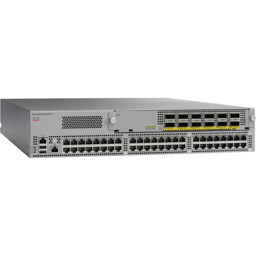 N9K-C9396TX-B18Q Cisco Nexus 9396TX 48-Ports 10GBase-T RJ-45 Manageable Layer3 Rack-mountable 2U Switch with 12x 40 Gigabit Ethernet Expansion Slot (Refurbished)