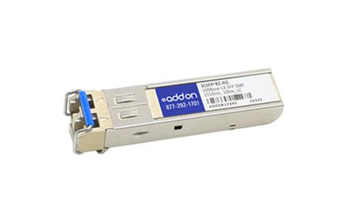 3CSFP82AO ADDONICS 100Mbps 100Base-LX10 Single-mode Fiber 10km 1310nm LC Connector SFP Transceiver Module for 3Com Compatible