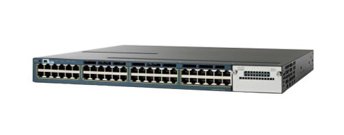 WS-C3560X-48T-L-DDO Cisco Catalyst 3560x 48-Ports 10/100/1000Base-T RJ-45 USB Manageable Layer3 Rack-mountable 1U Ethernet Switch with 1x Expansion Slot (Refurbished)