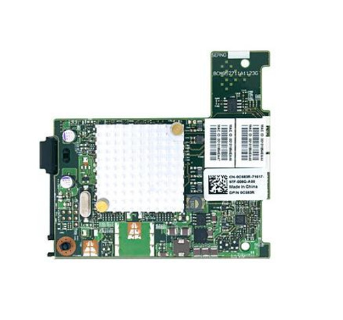 0D346R Dell NetXtreme II 57711 Dual Port Gigabit I/O Network Card for Dell PowerEdge M600/ M605/ M805/ M905 Servers