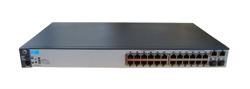 J9623A HP E2620-24 Layer 3 Switch 24 Ports Manageable 26 x RJ-45 2 x Expansion Slots 10/100/1000Base-T 10/100Base-TX (Refurbished)