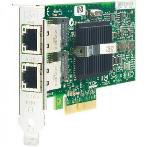 458491-001N HP Dual-Ports RJ-45 1Gbps 1000Base-T Gigabit Ethernet PCI Express x4 Multifunction Server Network Adapter