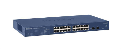 GS724TNA-300NAS NetGear ProSafe 24-Ports 10/100/1000Mbps RJ45 Gigabit Ethernet Smart Switch (Refurbished)