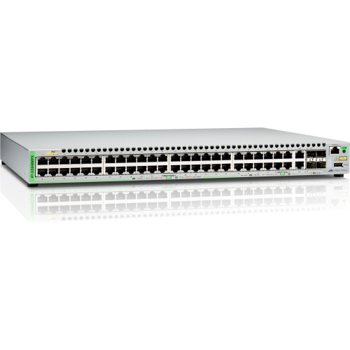 AT-GS948MPX-10 Allied Telesis 48-Ports 10/100/1000Base-T Poe+ Gbe Managed Switch (Refurbished)