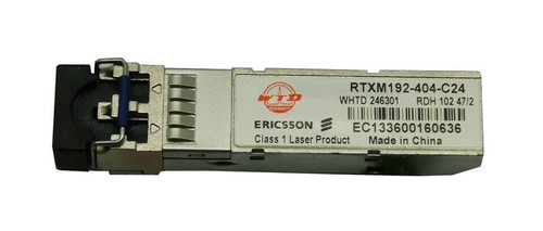 RTXM192404C24 Ericsson 1.25Gbps Single-mode Fiber 8km 1310nm SFP Optical Transceiver Module