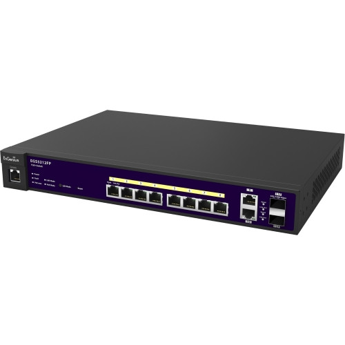 EGS5212FP EnGenius 8-Ports Gigabit AT PoE + 2 Gigabit Port + 2SFP Smart Switch (Refurbished)