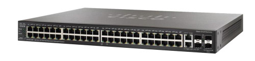 SG500-52 Cisco SG500 52-Port 10/100/1000 RJ-45 Manageable Stackable Layer2 Rack-mountable Switch with 2x Combo Gigabit SFP Slots and 2x SFP Slots