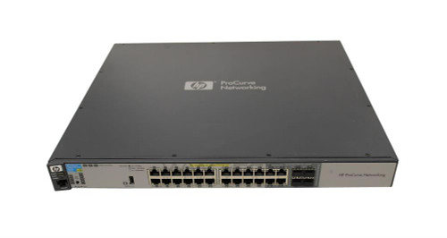 J9310AR HP ProCurve E3500yl-24G-PoE+ 24-Ports Layer-3 Managed Gigabit Ethernet Switch 24 x 10/100/1000Base-T LAN 1 x Expansion Slot 4 x SFP (mini-GBIC