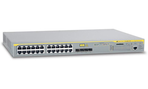 AT-X600-24TS-POE+-60 Allied Telesis 24-Ports PoE Stackable Gigabit Ethernet Layer 3+ Switch (Refurbished)