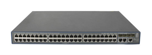 JG307C HP 3600-48-Poe+ V2 SI 48-Ports Fast Ethernet Layer 3 PoE+ Managed Switch with 2x Dual-Personality Ports & 4x SFP Ports (Refurbished)