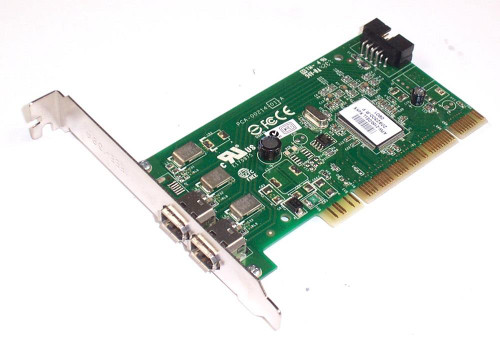 PCA-00214-01-A Adaptec Dual-Ports 400Mbps IEEE 1394 FireWire PCI Network Adapter