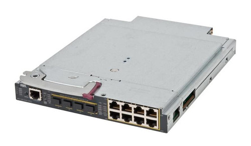 WS-CBS3020-HPQ= Cisco Catalyst 8-Ports 10/100/1000Base-T RJ-45 Manageable Layer2 Blade Switch 3020 with 4x Shared SFP Slots (Refurbished)