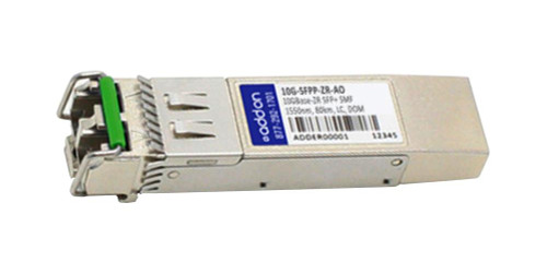10GSFPPZRAO ADDONICS Brocade 10g-SFPp-zr 10GBase-zr Single-mode Fiber 1550nm SFP+ Transceiver Module