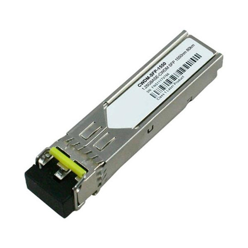 CWDM-SFP-1550120KMAO AddOn 1Gbps 1000Base-CWDM Single-mode Fiber 120km 1550nm Duplex LC Connector SFP Transceiver Module for Cisco Compatible