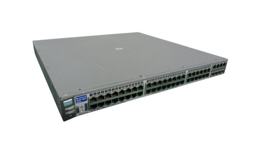 J4904-61001 HP ProCurve 2848 48-Ports 10/100/1000Base-T RJ-45 Managebale Rack-Mountable Stackable Ethernet Switch with 4x SFP Ports (Refurbished)