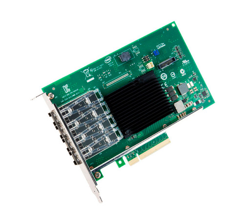 X710DA4 Intel Quad-Ports SFP+ 10Gbps 10 Gigabit Ethernet PCI Express 3.0 x8 Converged Network Adapter
