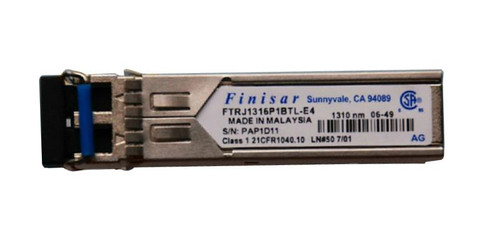 FTRJ1316P1BTL-E4 Finisar 2.125Gbps Single-Mode Fiber Long Wave 10km 1310nm Duplex LC Connector SFP Transceiver Module