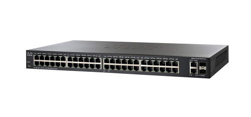SLM248PT-G5 Cisco SF 200-48P 48-Ports 10/100 PoE Smart Switch (Refurbished)