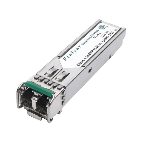 FTRJ1619P1WCL Finisar 2Gbps 1000Base-ZX Single-mode Fiber 100km 1550nm Duplex LC Connector SFP Transceiver Module