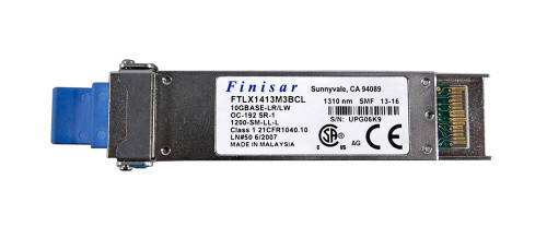 FTLX1413M3BCL Finisar 11.3Gbps 10GBase-LR Single-mode Fiber 10km 1310nm Duplex LC Connector XFP Transceiver Module