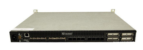 SB5200-08B QLogic Sanbox 5200 2GB 20-Ports SFP Ethernet Switch 16 FC Ports (Refurbished) SB5200-08B