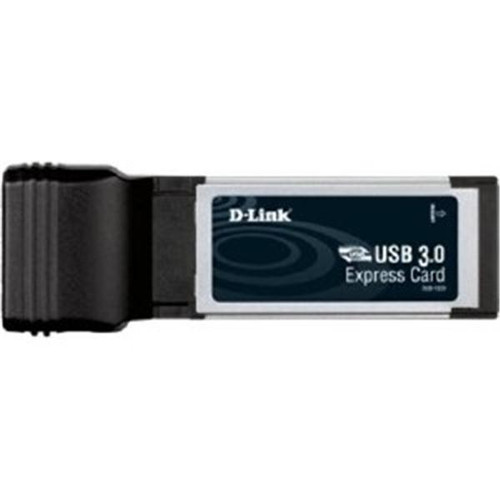 DUB-1320 D-Link 2-port ExpressCard USB Adapter ExpressCard/34 External 2 USB Port(s)