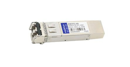 44W2411AO ADDONICS 10Gbps 10GBase-SR Multi-mode Fiber 300m 850nm LC Connector SFP+ Transceiver Module for IBM Compatible